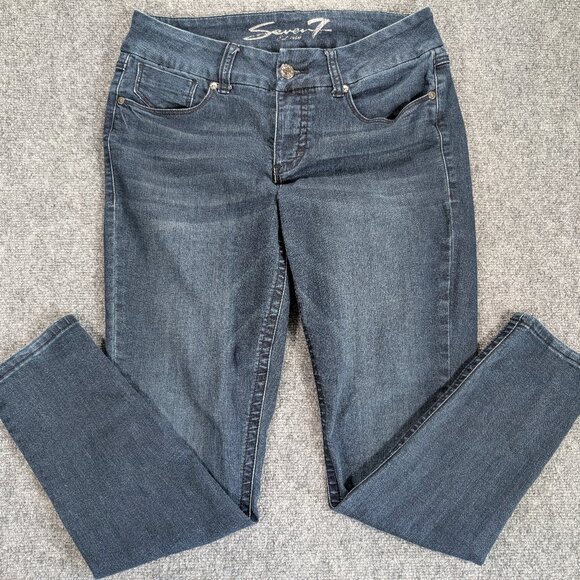 Seven7 women's jeans - tummyless - skinny - size 12 - Picture 1 of 16